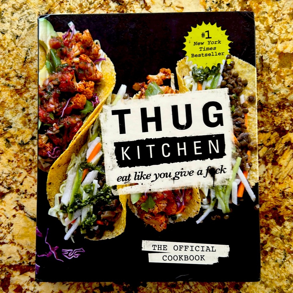 THUG KITCHEN cookbook.